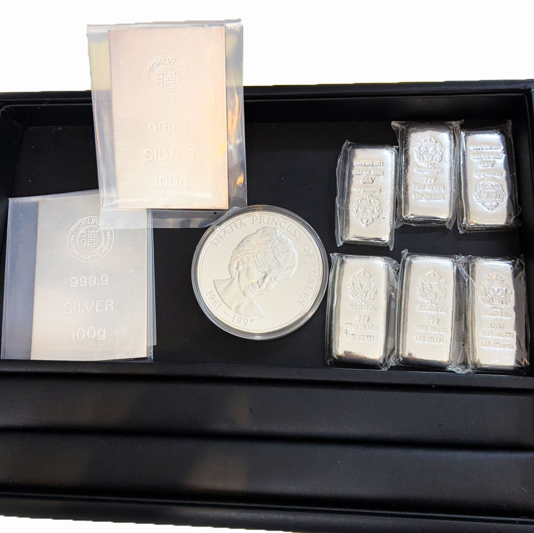 シルバーインゴットのお買取をさせていただきました！